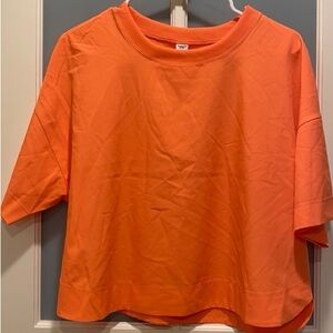 Orange Women's Crop Top